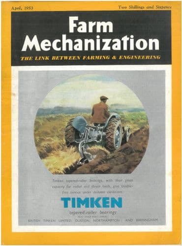 Farm Mechanization Magazine - 1953 April