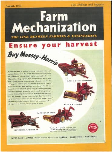 Farm Mechanization Magazine - 1953 August