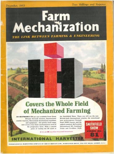 Farm Mechanization Magazine - 1953 December