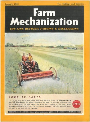 Farm Mechanization Magazine - 1953 January