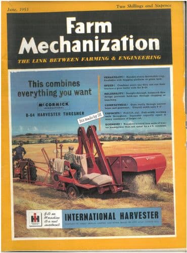 Farm Mechanization Magazine - 1953 June