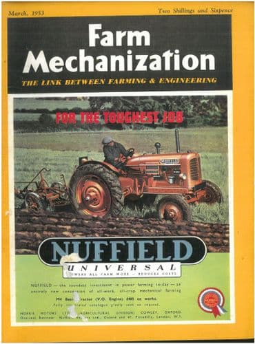 Farm Mechanization Magazine - 1953 March