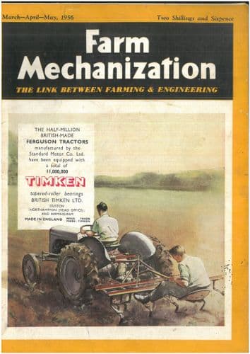 Farm Mechanization Magazine - 1956 March/April/May