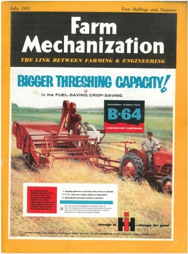 Farm Mechanization Magazine - 1957 July
