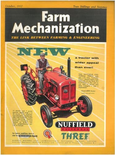 Farm Mechanization Magazine - 1957 October