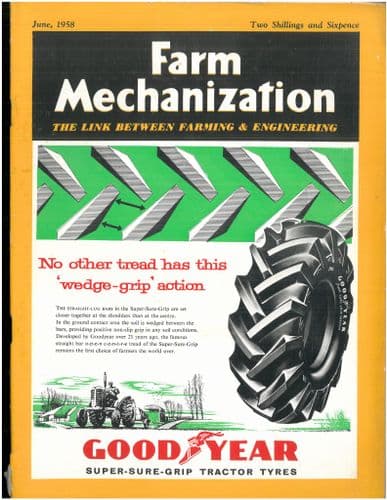 Farm Mechanization Magazine - 1958 June