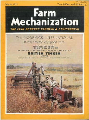 Farm Mechanization Magazine - 1959 March