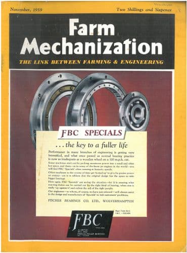 Farm Mechanization Magazine - 1959 November