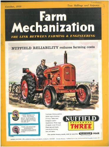 Farm Mechanization Magazine - 1959 October