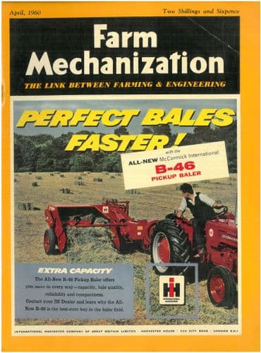 Farm Mechanization Magazine - 1960 April