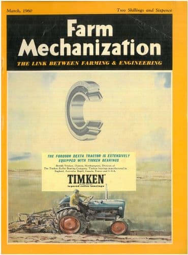 Farm Mechanization Magazine - 1960 March