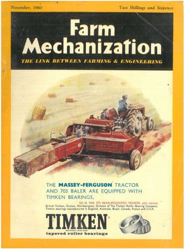 Farm Mechanization Magazine - 1960 November
