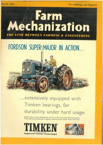 Farm Mechanization Magazine - 1961 March