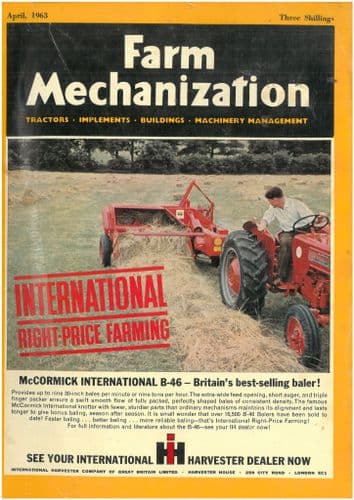 Farm Mechanization Magazine - 1963 April