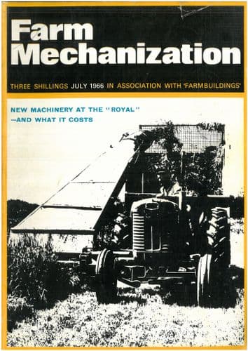 Farm Mechanization Magazine - 1966 July