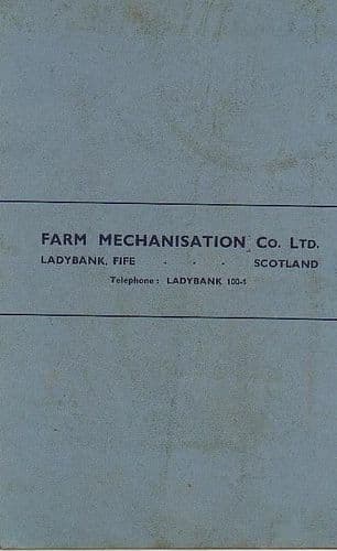 Farmec Mounted Fertilizer Unit Operators Manual