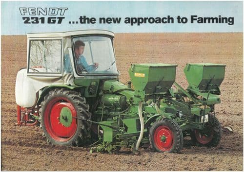 Fendt 231GT Tractor "New Approach To Farming" Brochure