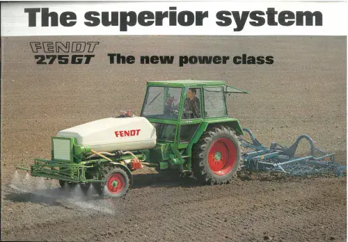 Fendt 275GT Tractor 