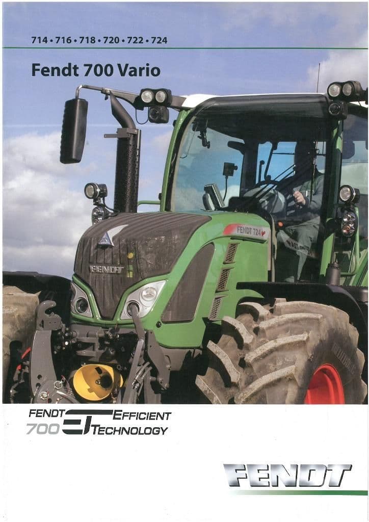 Bild 1: Die neue Fendt Serie 700 Vario Gen7 umfasst die fünf Modelle Bild 1: Die neue Fendt Serie 700 Vario Gen7 umfasst die fünf Modelle