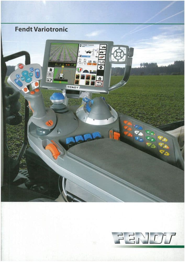 Brochure Vintage Fendt 926 Favorit 900 Tracteur - Format A3 - Rare - Neuf