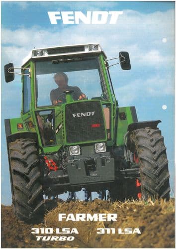 Fendt Tractor Farmer 310 LSA Turbo, 311 LSA Brochure