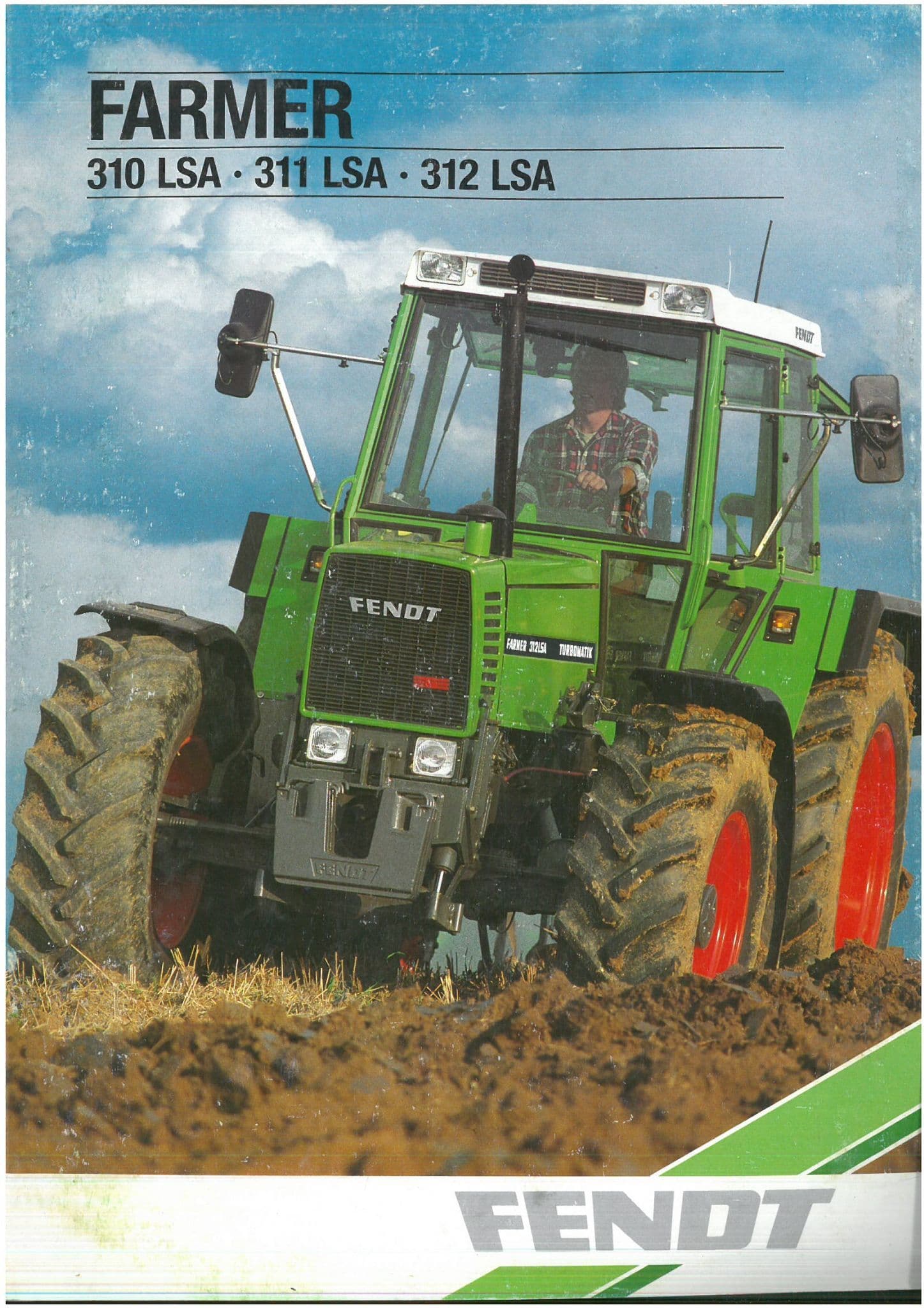 Fendt Tractor Farmer LSA 310 311 312 Brochure
