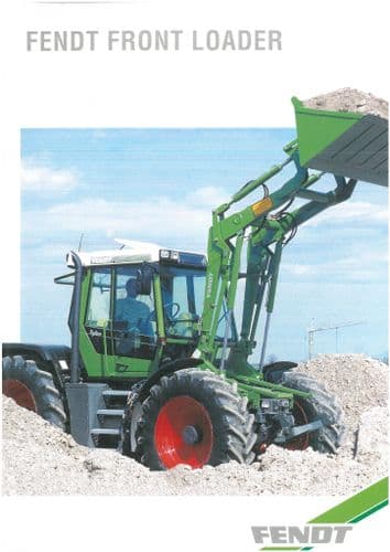 Fendt Tractor Front Loader Brochure -