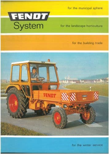 Fendt Tractor System Toolcarrier Brochure