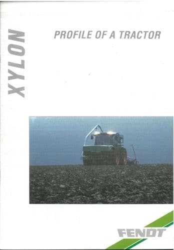 Fendt Tractor Xylon 520, 522, 524 'Profile Of A Tractor'  Brochure