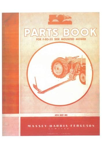 Ferguson Side Mounted Mower FEO-35 Agricultural and Industrial Parts Manual