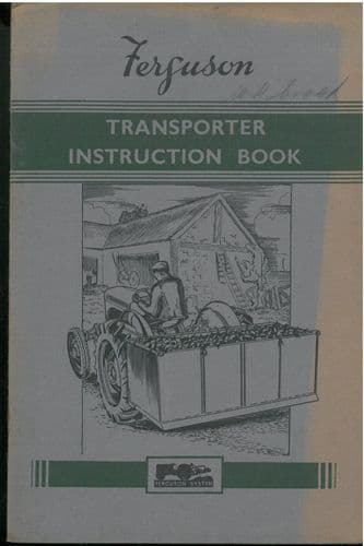 Ferguson Transporter Operators Manual