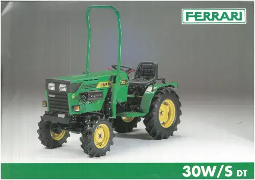Ferrari Tractor 30W/S DT Brochure