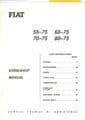 Fiat Crawler Tractor 55-65 60-65 70-65 80-65 55-75 60-75 70-75 80-75 Service Workshop Manual