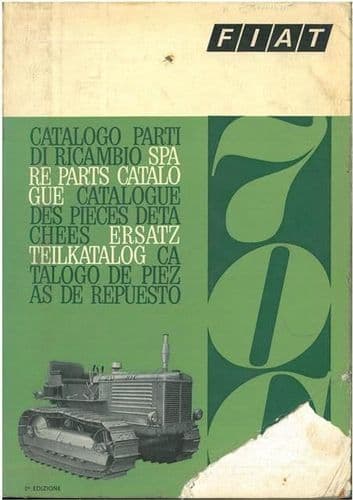 Fiat Crawler Tractor 70C Parts Manual