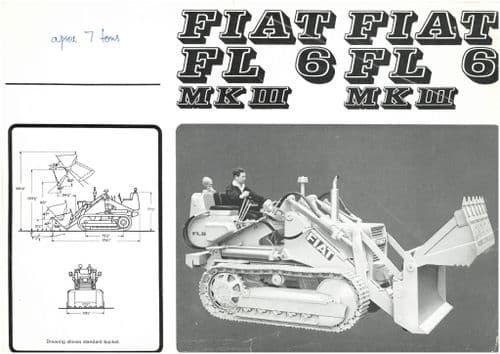 Fiat Crawler Tractor FL6 MkIII Brochure