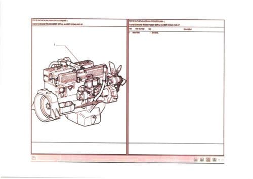 Fiat Hitachi Crawler Dozer FD175 Parts Manuals