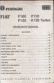 Fiatagri Fiat Tractor F100 F110 F120 F130 Turbo Service Workshop Manual