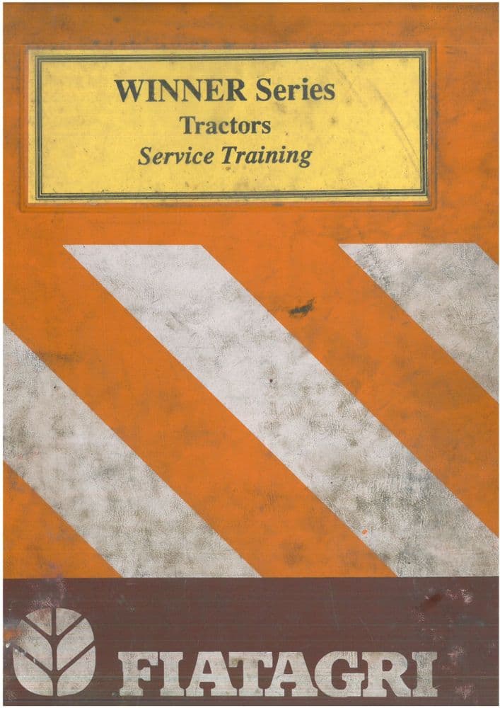 Fiatagri Winner Series Tractors Service Training Manual