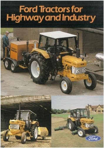 Ford Highway & Industrial Tractor 335 4110H 4610H 5610H 6610H Brochure -MH9
