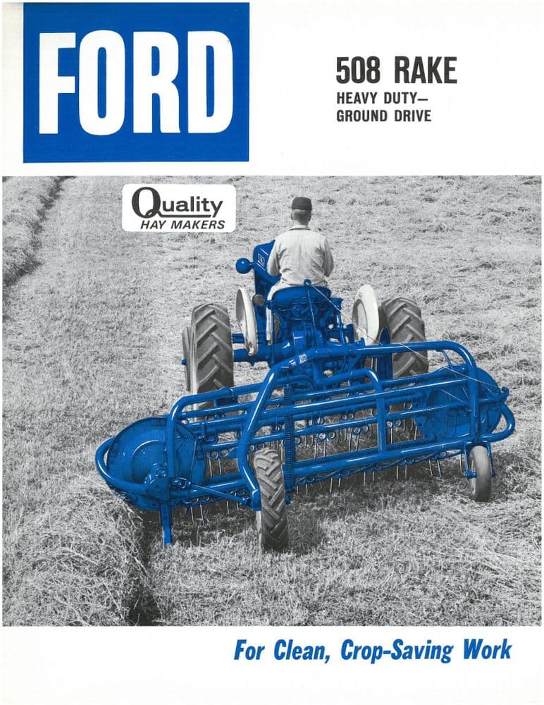 Ford Power Rake Ford Rake Heavy Duty 508 Brochure