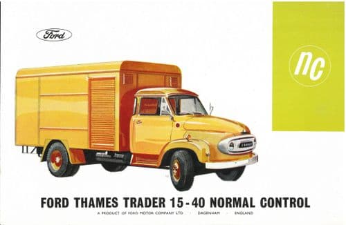 Ford Thames Trader Truck Lorry Brochure