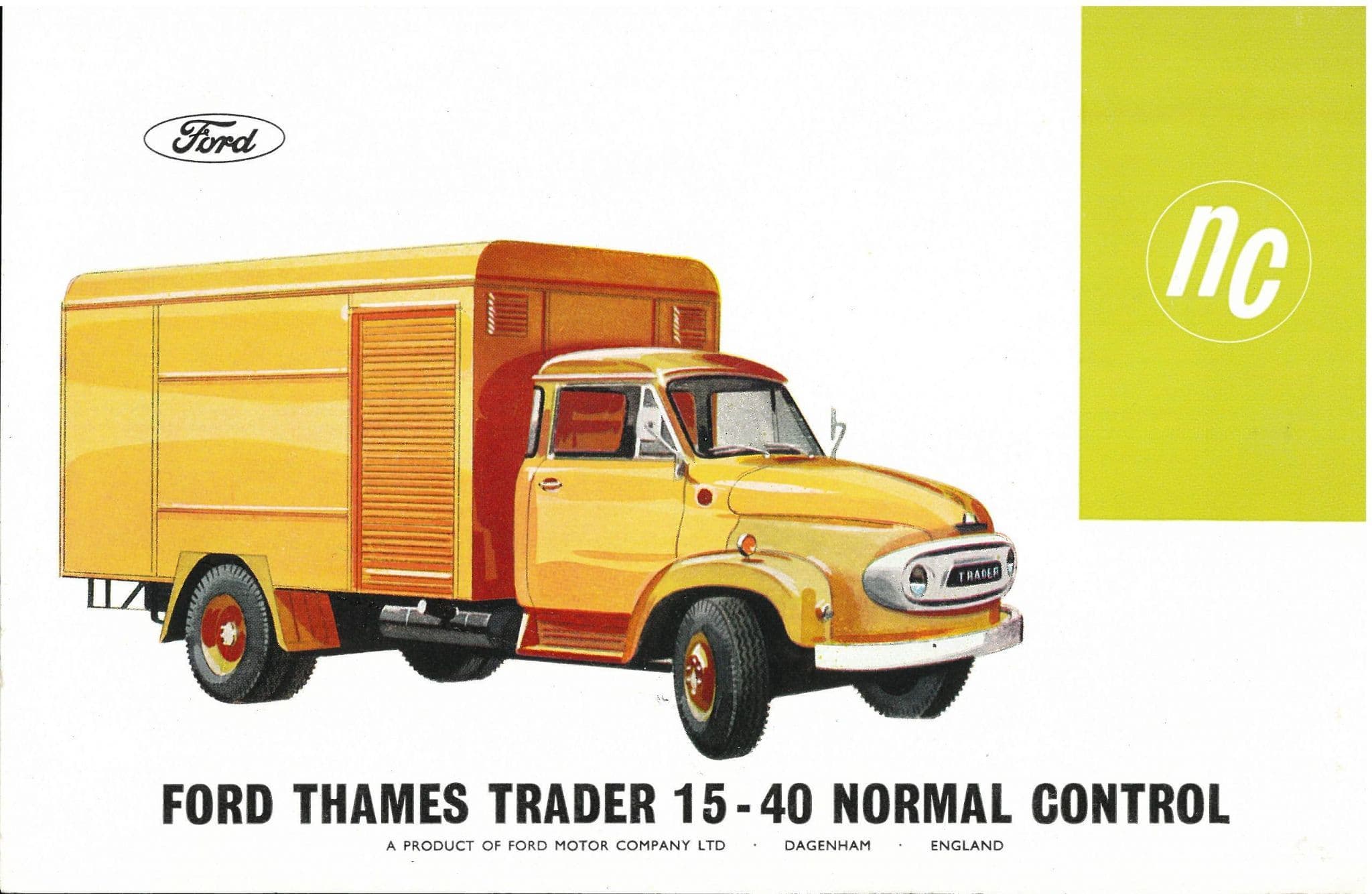 Ford Thames Trader Truck Lorry Brochure ford-thames-trader-truck-lorry-brochure