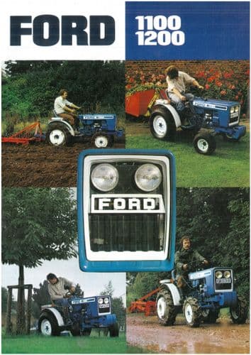 Ford Tractor 1100 & 1200 Brochure --