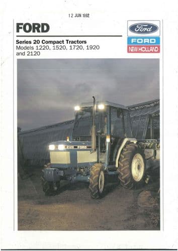 Ford Tractor 1220 1520 1720 1920 2120 Brochure (1)