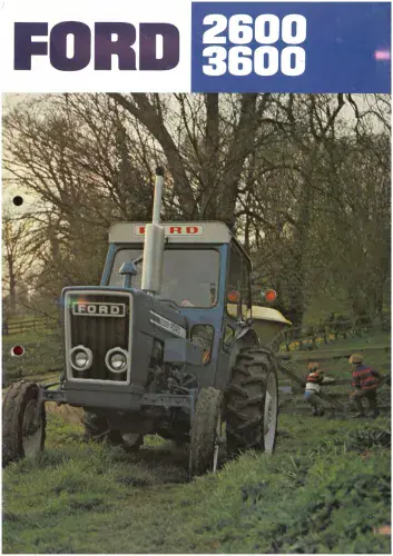 Ford Tractor 2600 & 3600 Brochure - Fert Spinner