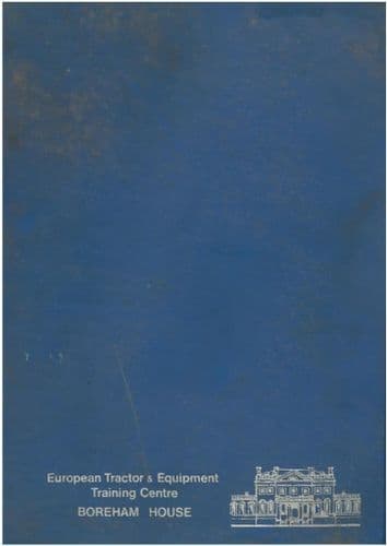 Ford Tractor 2610 3610 4110 4610 5610 6610 6710 7610 7710 Training Workshop Service Manual