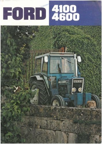 Ford Tractor 4100 and 4600 Brochure - Text In French