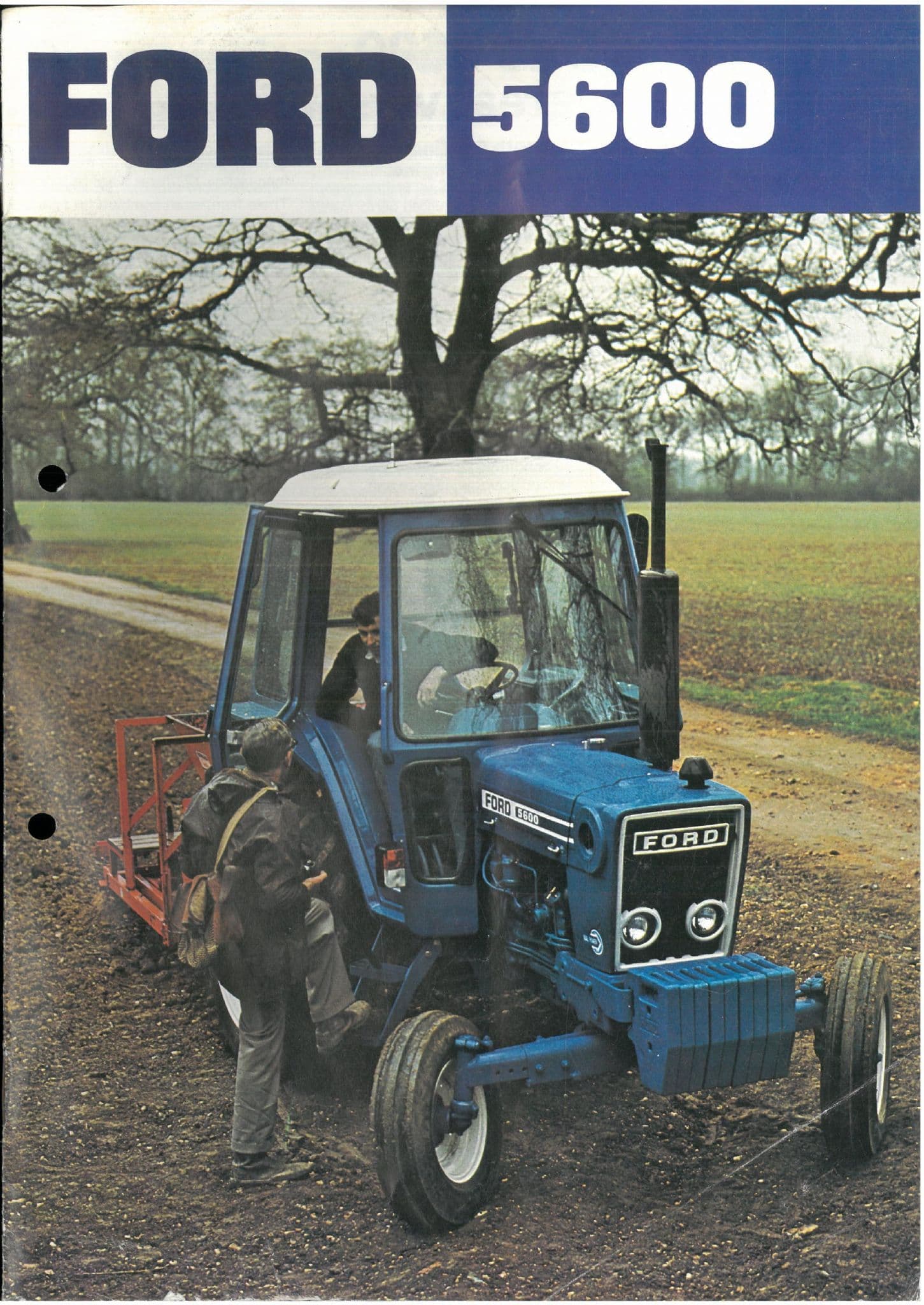 Ford Tractor 5600 Brochure 8 Page ford-tractor-5600-brochure-8-page