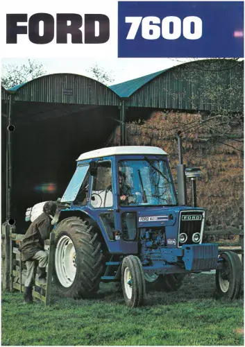 Ford Tractor 7600 Brochure