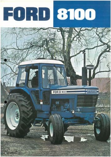 Ford Tractor 8100 Brochure -